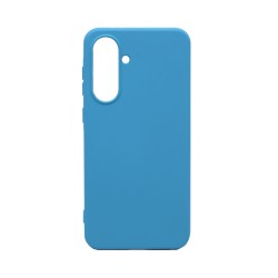 Hard Silicone Case for Samsung Galaxy A36/A56 5G Sky Blue Hard Silicone Case for Samsung Galaxy A36/A56 5G Sky Blue